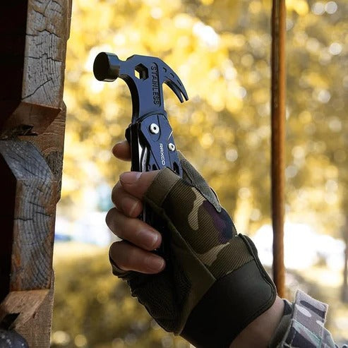 15 in 1 Multifunction Claw Hammer and Plier, Screw drivers, knives, Perfect of Everyday use