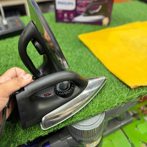 1200W Non-Stick Dry Iron | Slim Tip, Adjustable Temperature & Ergonomic Design